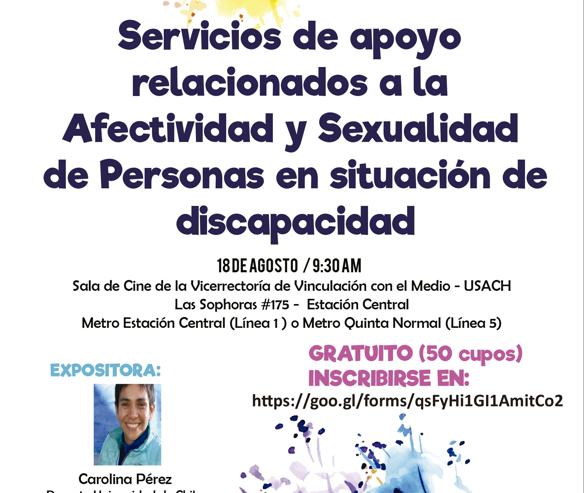 Encuentro sobre Servicios de apoyos relacionados a afectividad y sexualidad de PeSD